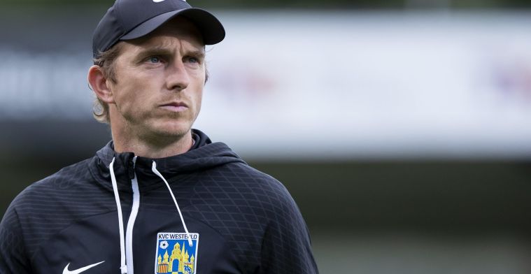 OFFICIEEL: De Roeck ontslagen bij KVC Westerlo na verlies tegen Anderlecht