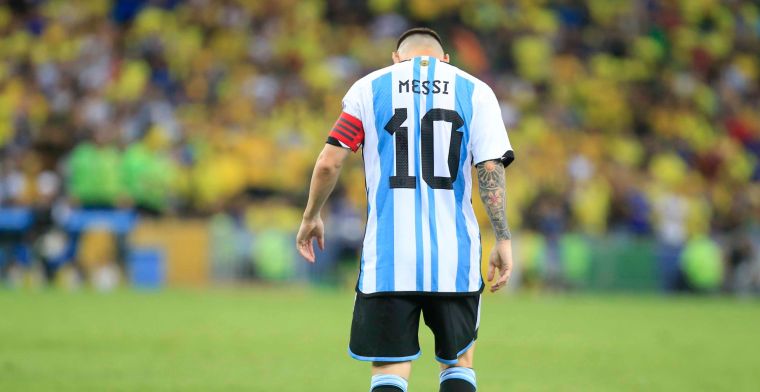 Eerbetoon van Argentijnse bond aan Messi: 'Niemand zal het ooit dragen'