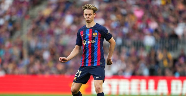 De Jong over vertrek sleutelspeler van Barça: 'Hij was een van de allerbesten'