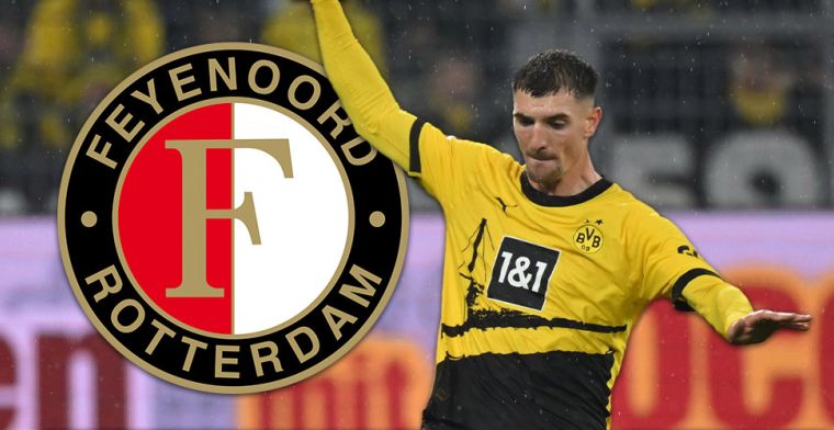 Meunier kan naar Eredivisie: 'Feyenoord meldt zich bij Borussia Dortmund'