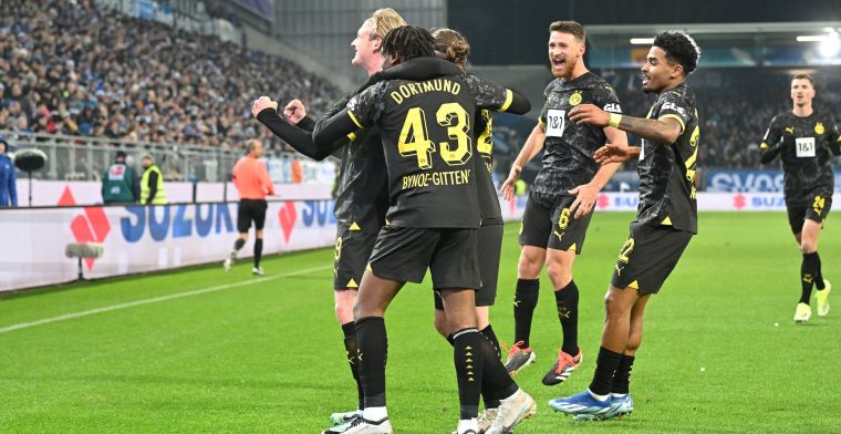 Teruggekeerde Sancho is direct belangrijk voor winnend Borussia Dortmund