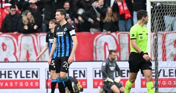 Extra zuur voor Blauw-Zwart: Vanaken pakt rood na Antwerp – Club Brugge