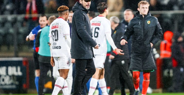 Van Bommel na remise tegen KV Oostende: ''Het leek zelfs een beetje arrogant''