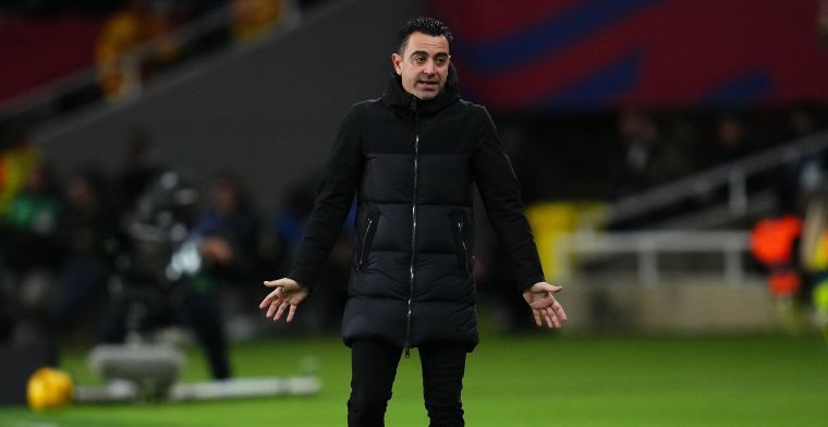 Xavi zoekt Celta-coach op na ontsnapping Barça: 'Hadden erg veel pech'