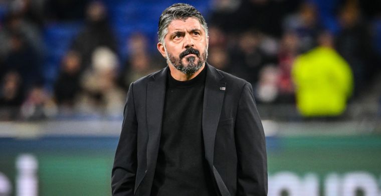 OFFICIEEL: Olympique Marseille stuurt trainer Gattuso de laan uit                 