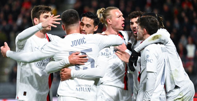 AC Milan verliest en stoot door, Benfica haalt het van Toulouse