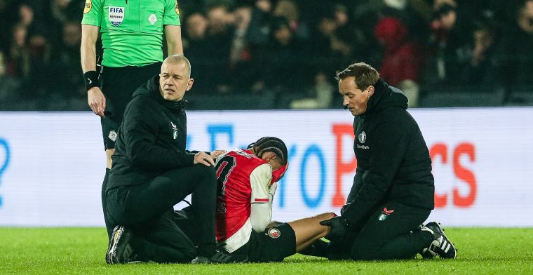 Feyenoord 'houdt rekening met ergste' voor blessure Stengs: 'Verschrikkelijk'   