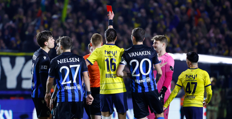‘Vier speeldagen schorsing voor De Cuyper na duw tijdens Union – Club Brugge’ 