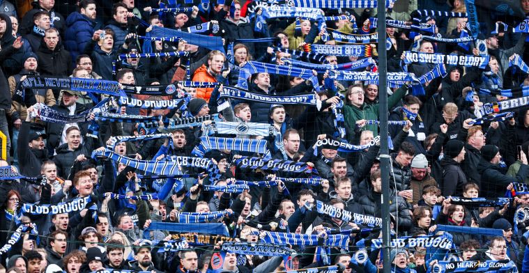 ‘Honderdtal supporters harde kern uit onvrede bij het Basecamp van Club Brugge’ 