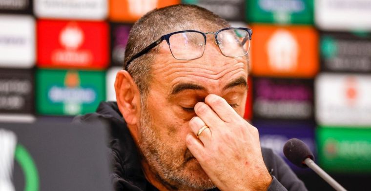 'Crisis in Rome: Lazio en hoofdtrainer Sarri uit elkaar na pijnlijke reeks'