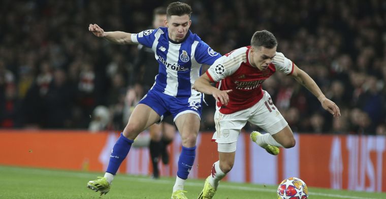Arsenal legt Porto via doelpunt van Trossard pas na strafschoppen over de knie 