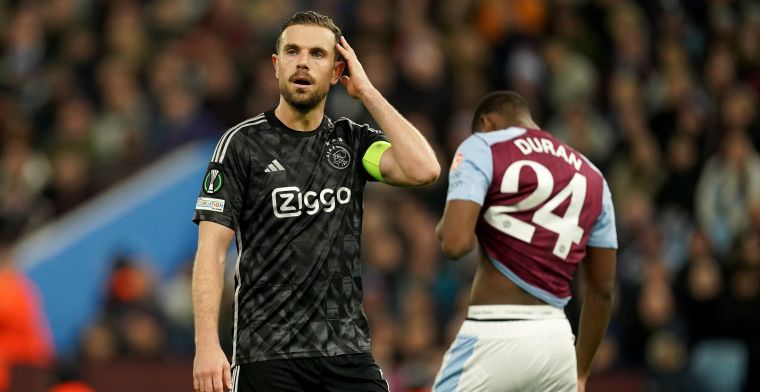 Dramatische avond voor Ajax: Aston Villa schakelt Amsterdammers uit
