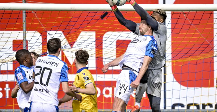 Comeback STVV tegen Club Brugge, Mignolet valt uit met blessure