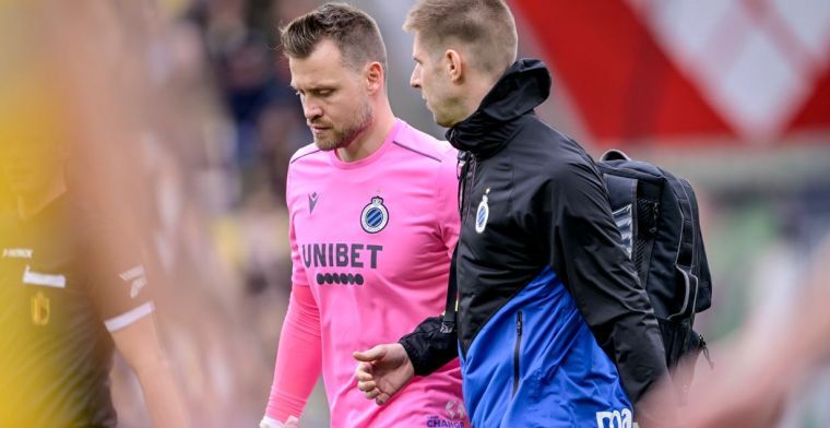 Club Brugge komt met update over blessure Mignolet: 'Enkele weken out'