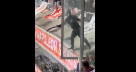 Het liep even mis bij Anderlecht-Antwerp, zitje op paars-witte fans gegooid