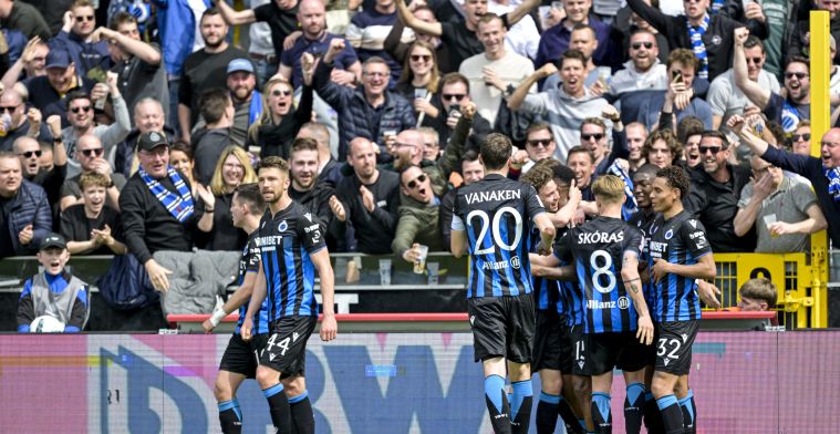 Club Brugge wint flink van Antwerp, voert druk op bij Union SG en RSC Anderlecht 