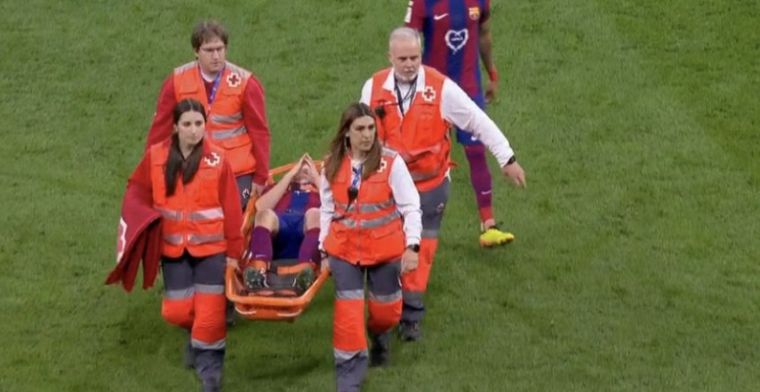 De Jong in tranen van het veld bij Barcelona, EK in gevaar voor middenvelder