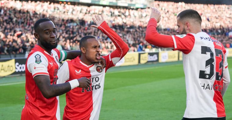 Feyenoord wint voor de veertiende keer de KNVB Beker in turbulente finale van NEC 