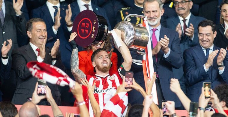 Kapitein en clubicoon neemt na 19 jaar afscheid van bekerwinnaar Athletic Bilbao