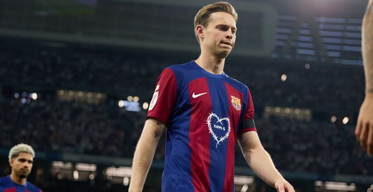 'Barça zet De Jong in verkoop: middenvelder staat mogelijk open voor vertrek'