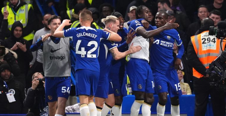 Chelsea zegeviert in Londense derby, wint met clean sheet van Tottenham 