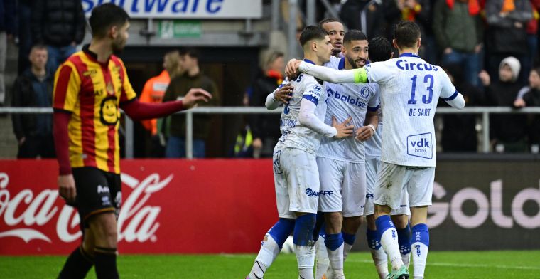 KAA Gent verzekert zich van winst Europe Play-Offs na zege op KV Mechelen