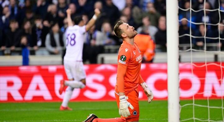 Club Brugge grijpt naast finaleticket na late gelijkmaker Fiorentina