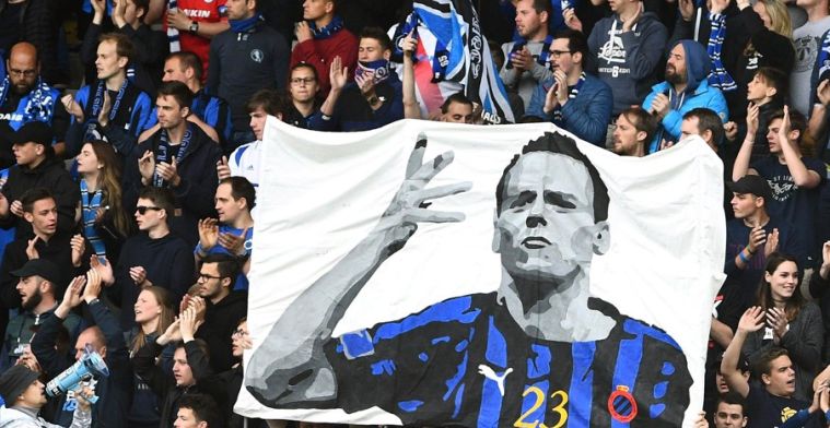 Club Brugge herdenkt Sterchele: 'Vanavond steunt hij ons vanuit de hemel'