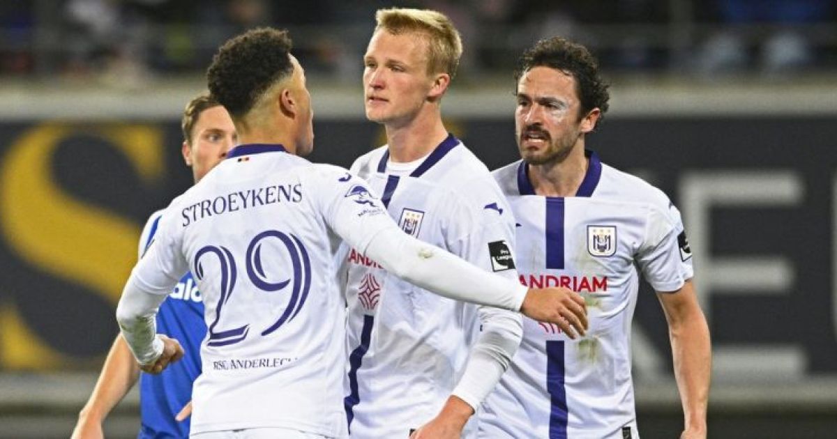 RSC Anderlecht herstelt zich en wint met uitblinker Dreyer van Leuven